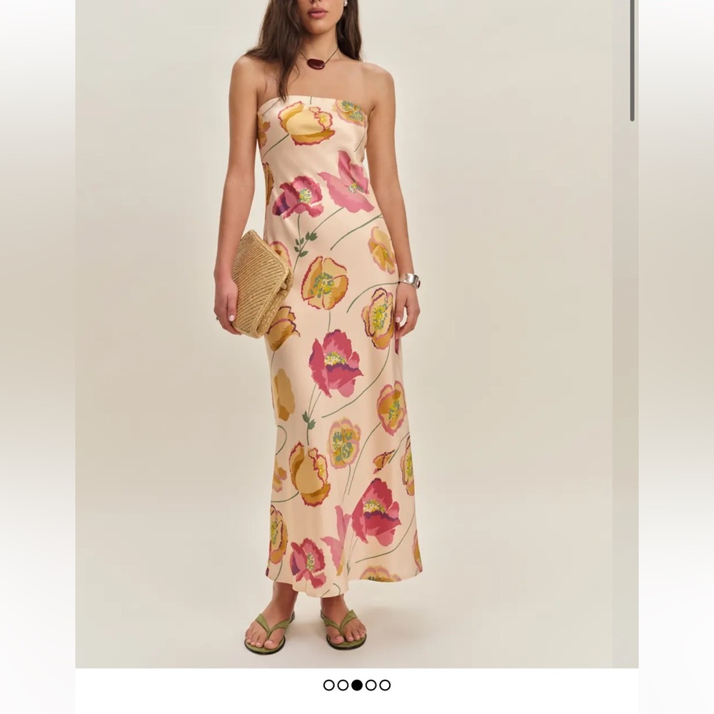 Reformation- Joana Silk Dress